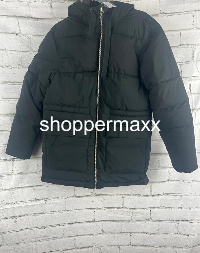Women's Puffer Jacket - Universal Thread, Black, Size X-Small