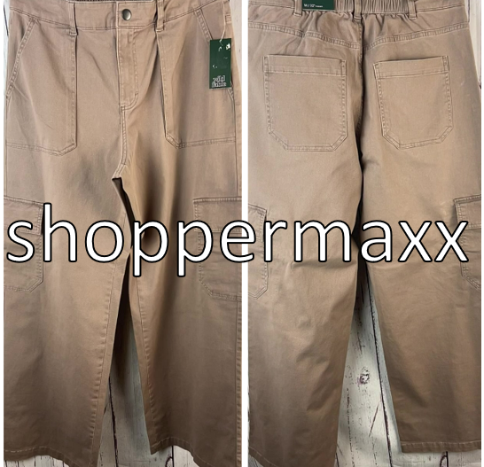 Women's High-Rise Straight Leg Cargo Pants - Wild Fable, Mauve, Size Medium
