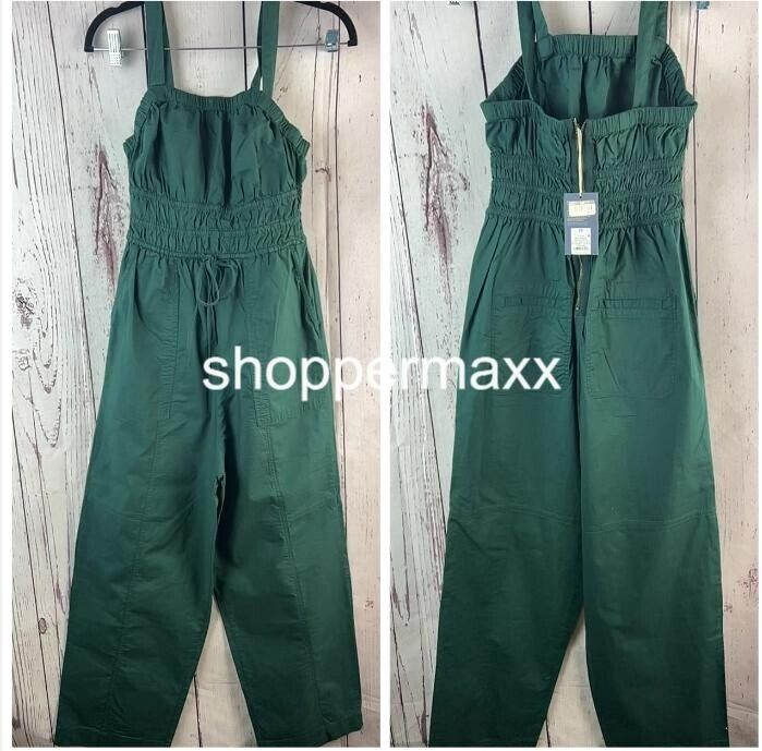 Women's Sleeveless Jumpsuit - Universal Thread, Color-Green, Size- XS