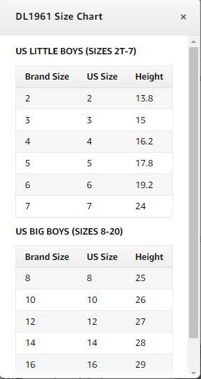 DL1961 Boys' Brady Slim Fit Jean Medallion Size 8