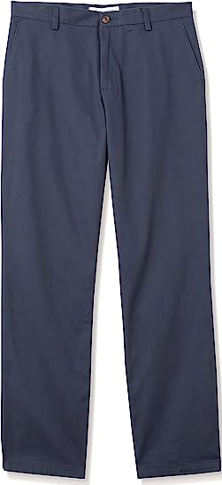 Amazon Essentials Men Classic-Fit Wrinkle-Resistant Flat-Front Chino Pant 36x28