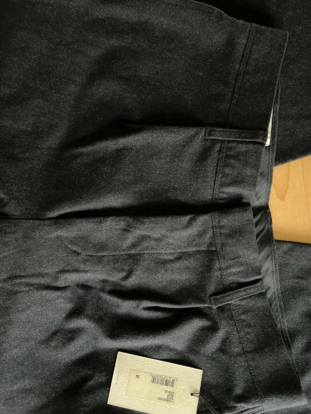 BLDWN Sato Pleated Pant Navy 30Wx27L $298