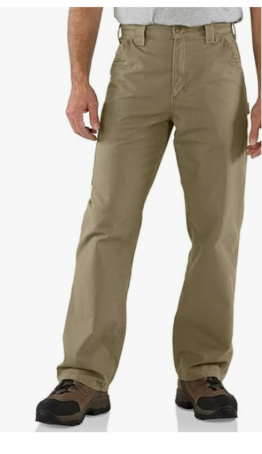 Carhartt Men's Loose Fit Canvas Utility Work Pant Dark Khaki 46WX32L