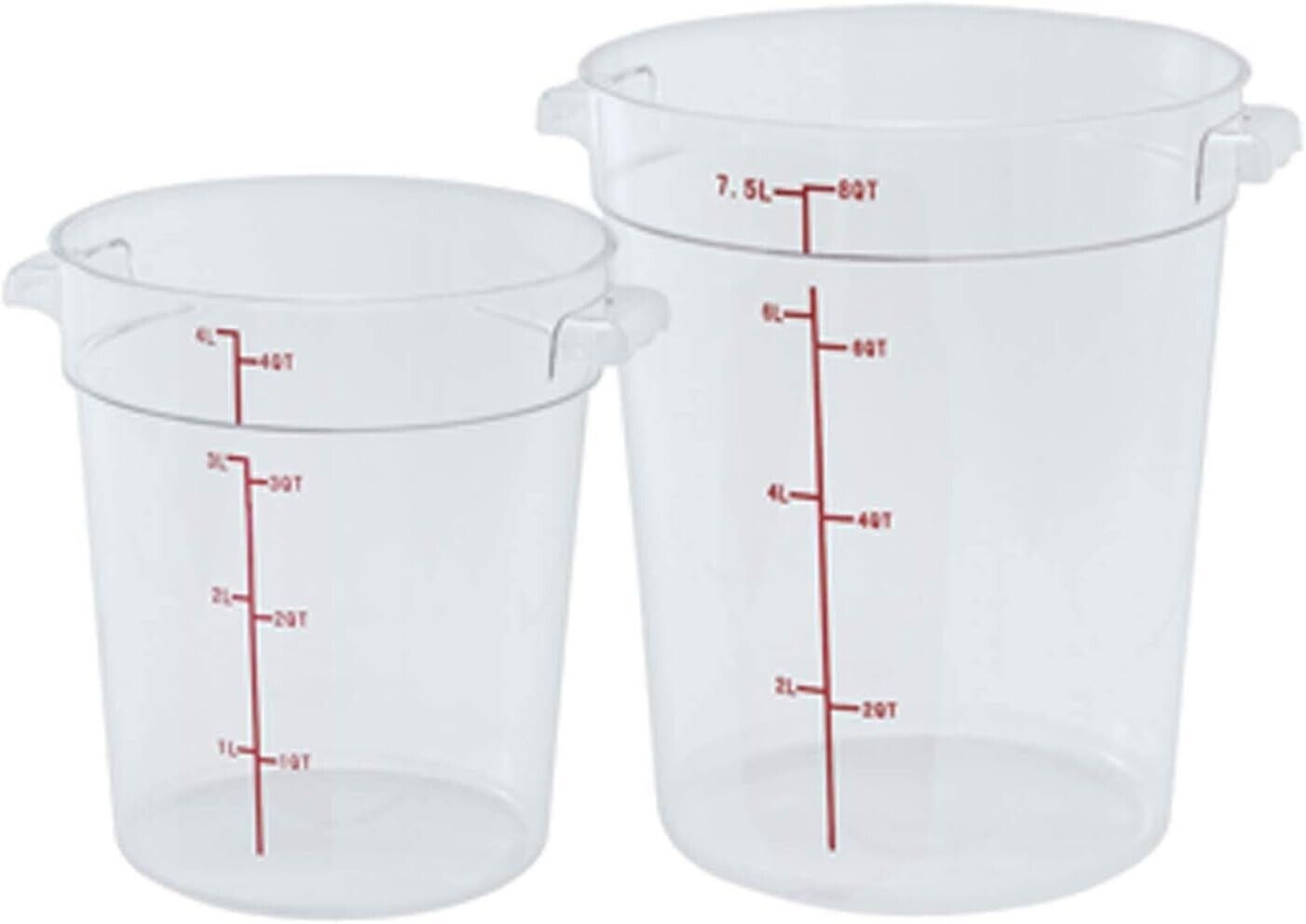Winco D.W.L Polypropylene Storage Container 18 qt