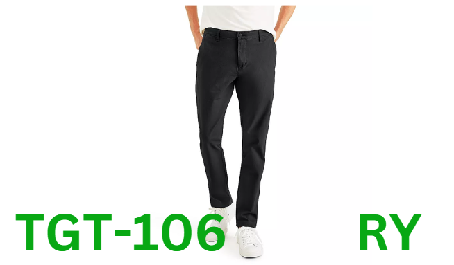 Dockers, Men's Slim Fit Smart 360 Flex Ultimate Chino Pants - Black, 30x30
