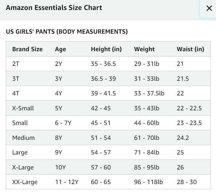 Amazon Essentials, Girls and Toddlers' Water-Resistant Snow Pants, Black, M(8)