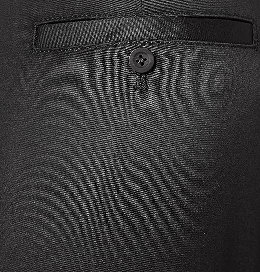 Amazon Essentials Men's Classic-Fit Stretch Golf Short Black 34
