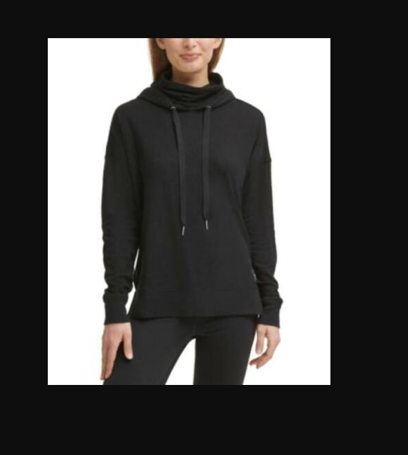 Calvin Klein Performance 280381 Women's Funnel-Neck High-Low Top, Size XXL