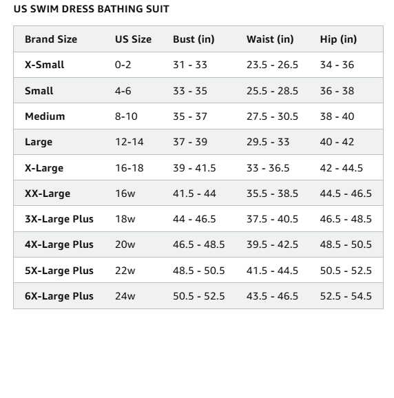 Aidonger One Piece Swim Dress Swimsuits for Women Tummy Control Swimdress, XL