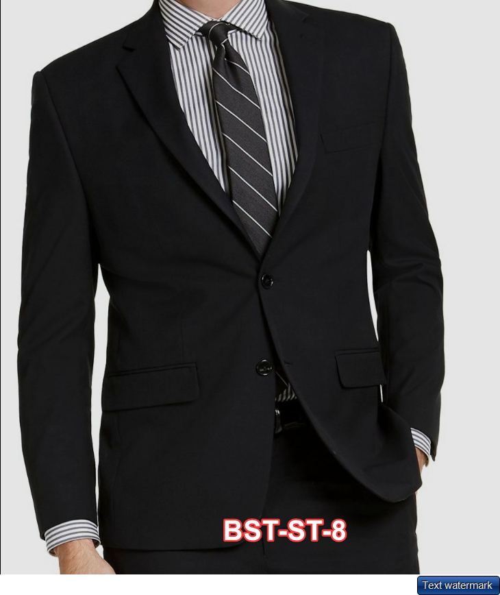 $395 Geoffrey Beene Men Black Classic Fit Check Blazer Sport Coat Jacket Sz 40R