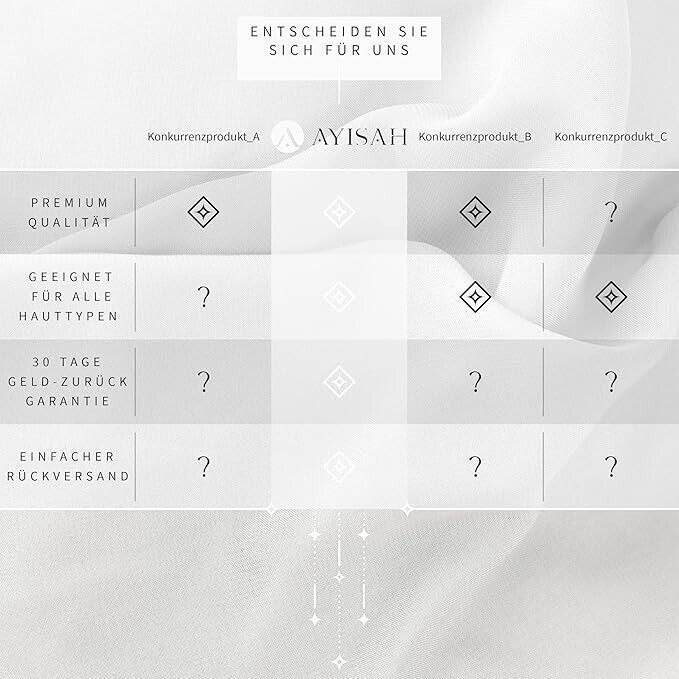 Ayisah Hijab for Women, Chiffon Hijab Scarf - White Hijab Soft Hijabs Scarves