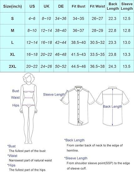 Belle Poque Vintage Puff Sleeve Blouse V Neck Black Tops for Women Work, M