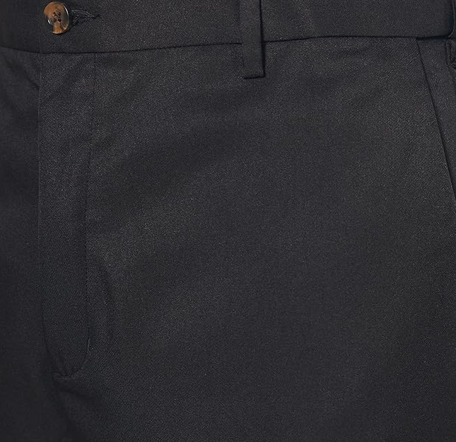 Amazon Essentials Men's Classic-Fit Expandable-Waist Flat-Front Dress Pant 32X30