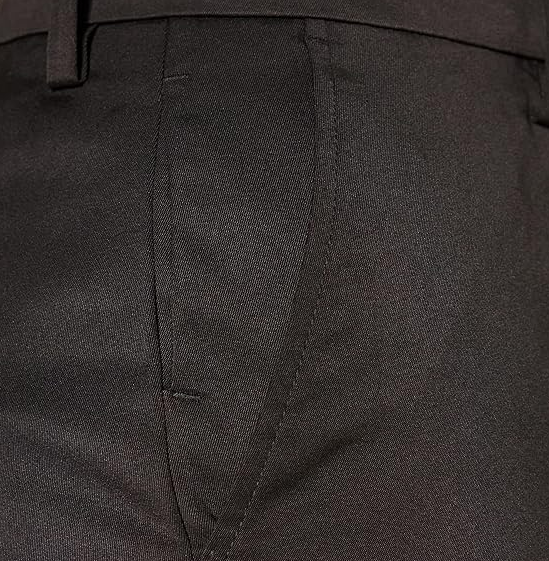 Amazon Essentials Men's Slim-Fit Stretch Golf Pant Black 32WX30L