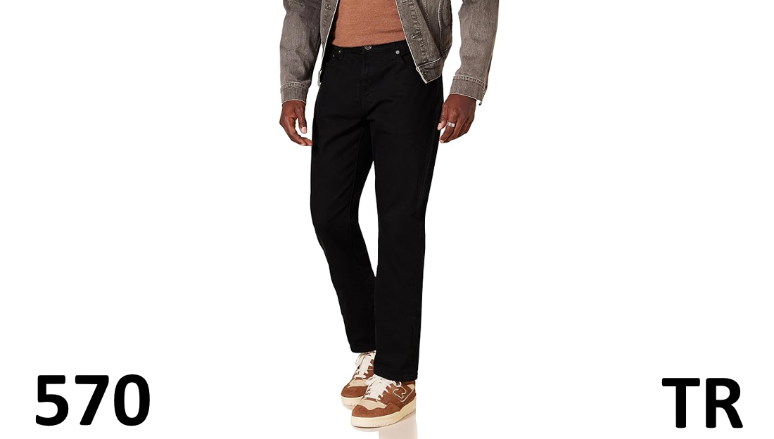 Amazon Essentials Men's Slim-Fit Jeans, BLACK, 29WX30L