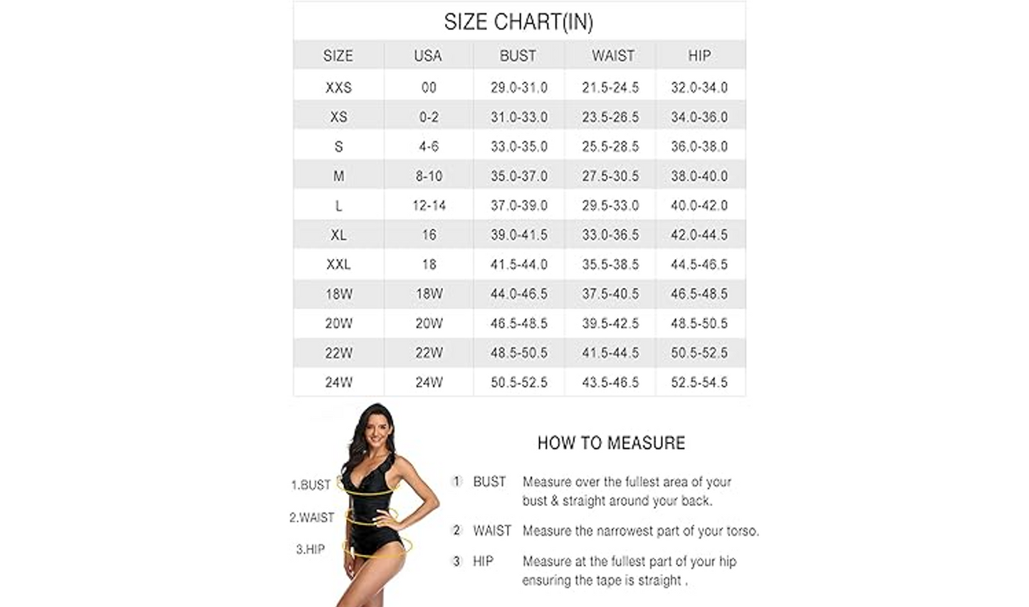 Yonique One Piece Swimsuits for Women Modest Tummy Control Swimdress Vintage,24W