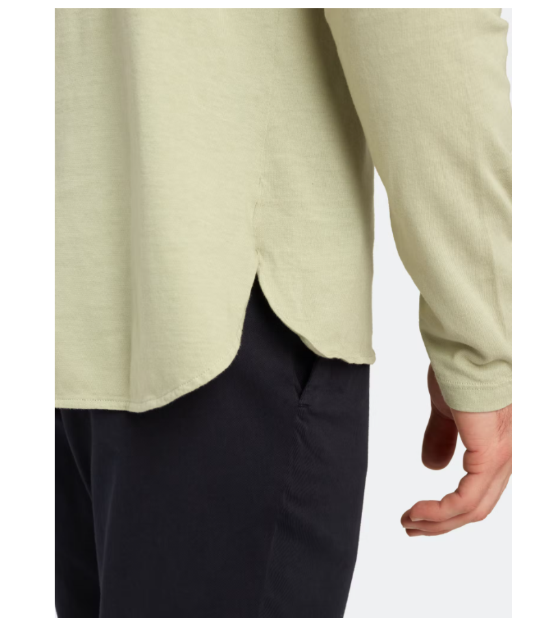 Barena Nalin Long Sleeve Henley Laguna Large $265