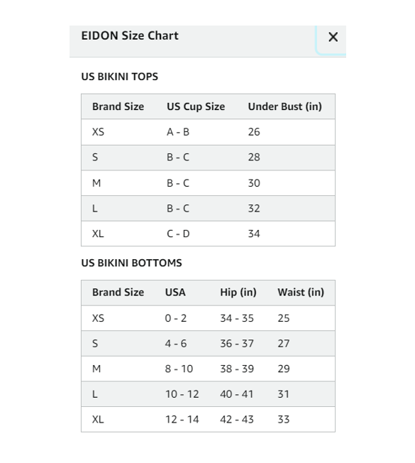 Eidon Women's Standard Kali Triangle Slider Bikini Top Swimsuit, Kensho Floral S