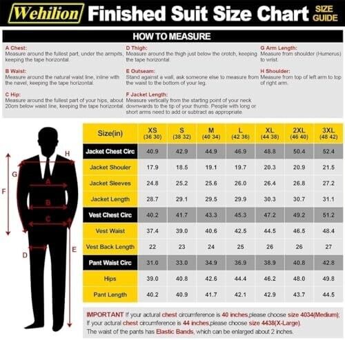 Wehilion Retro Beige Linen Men Suit Notched Lapel Slim Fit Wedding Suit, S