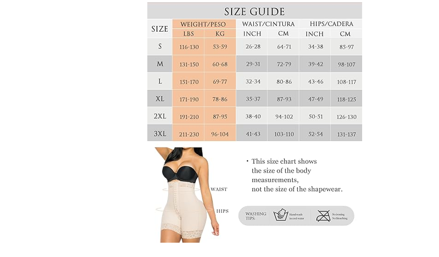 YIANNA Tummy Control Shapewear for Women Strapless Fajas Colombianas Postparto S