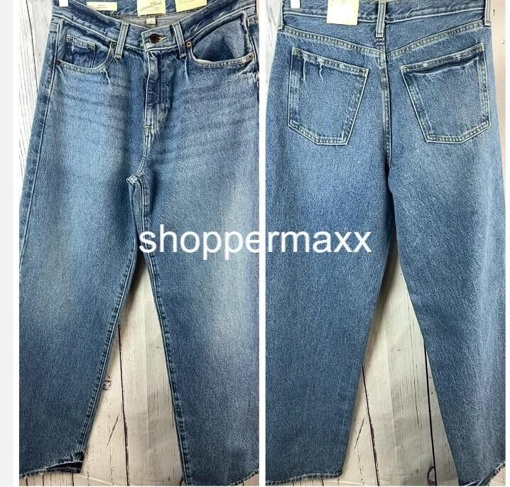 Women's Mid-Rise 90's Baggy Jeans - Universal Thread, Medium Wash, Size-6R