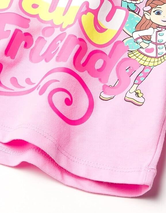 Butterbean Café girls Toddler Short Sleeve T-shirt Bundle 3 Pack Tees T-Shirt 4T