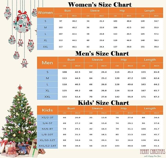 ANGELGGH Christmas Pajamas for Family Fleece Hooded One Piece Sleepwear L