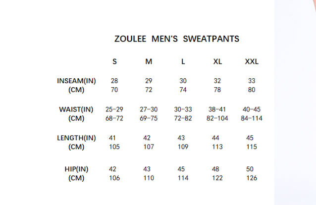 Zoulee Men's Summer Casual Zipper Fly Closure Jogger Sweatpants Quick-Drying, L