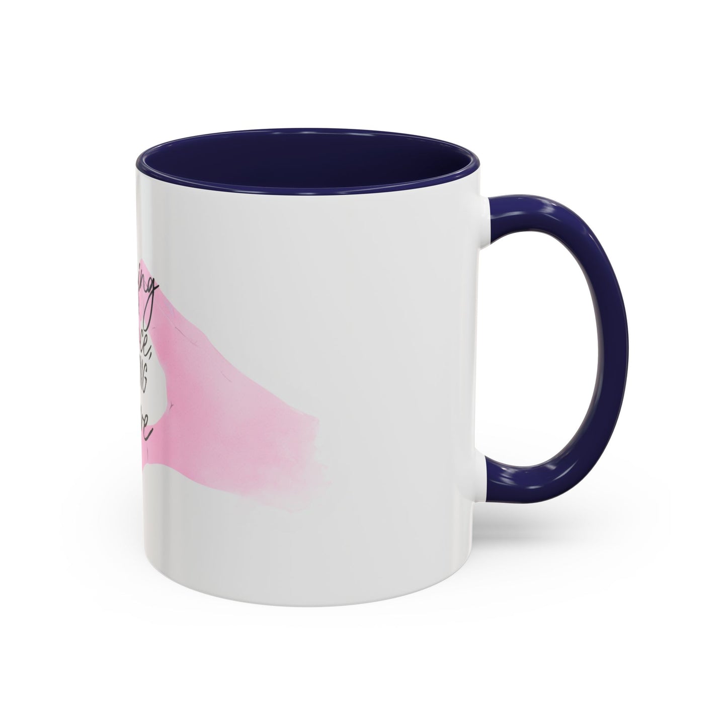Teaching With Patience, Leading With Love Accent Coffee Mug