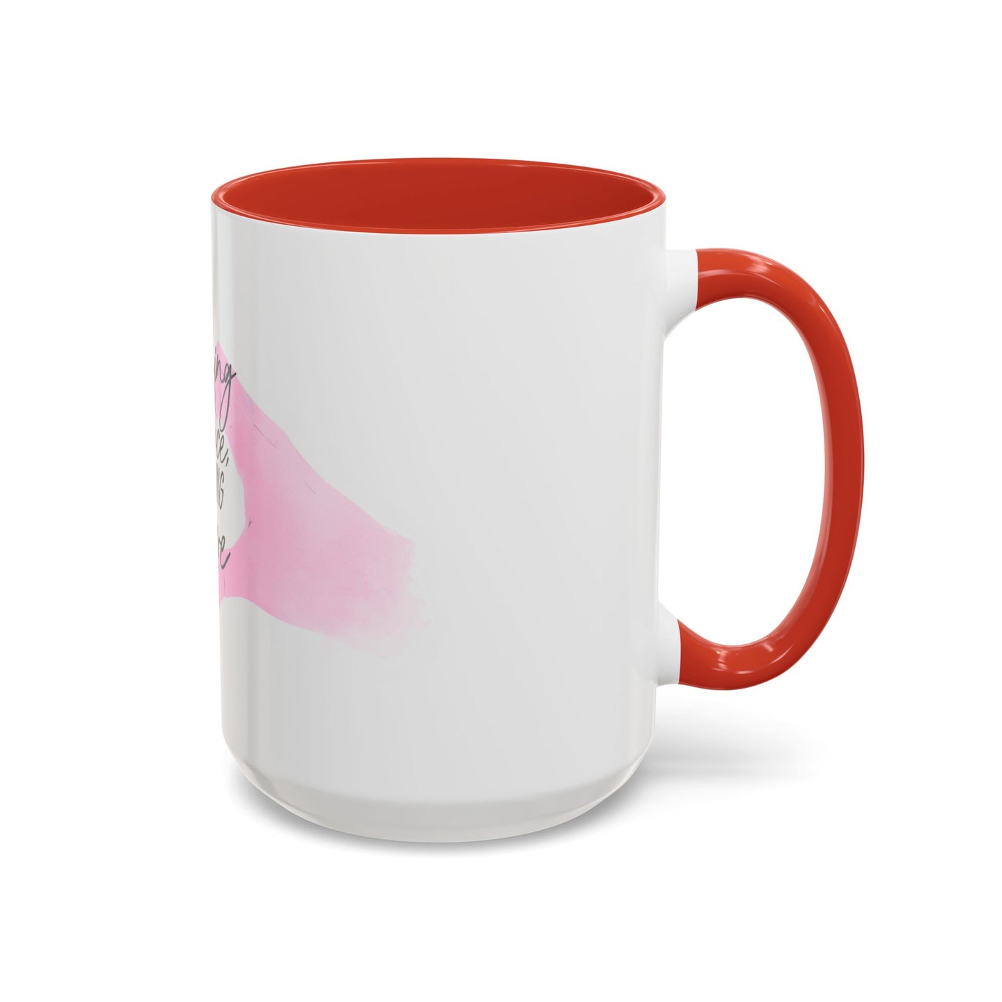 Teaching With Patience, Leading With Love Accent Coffee Mug