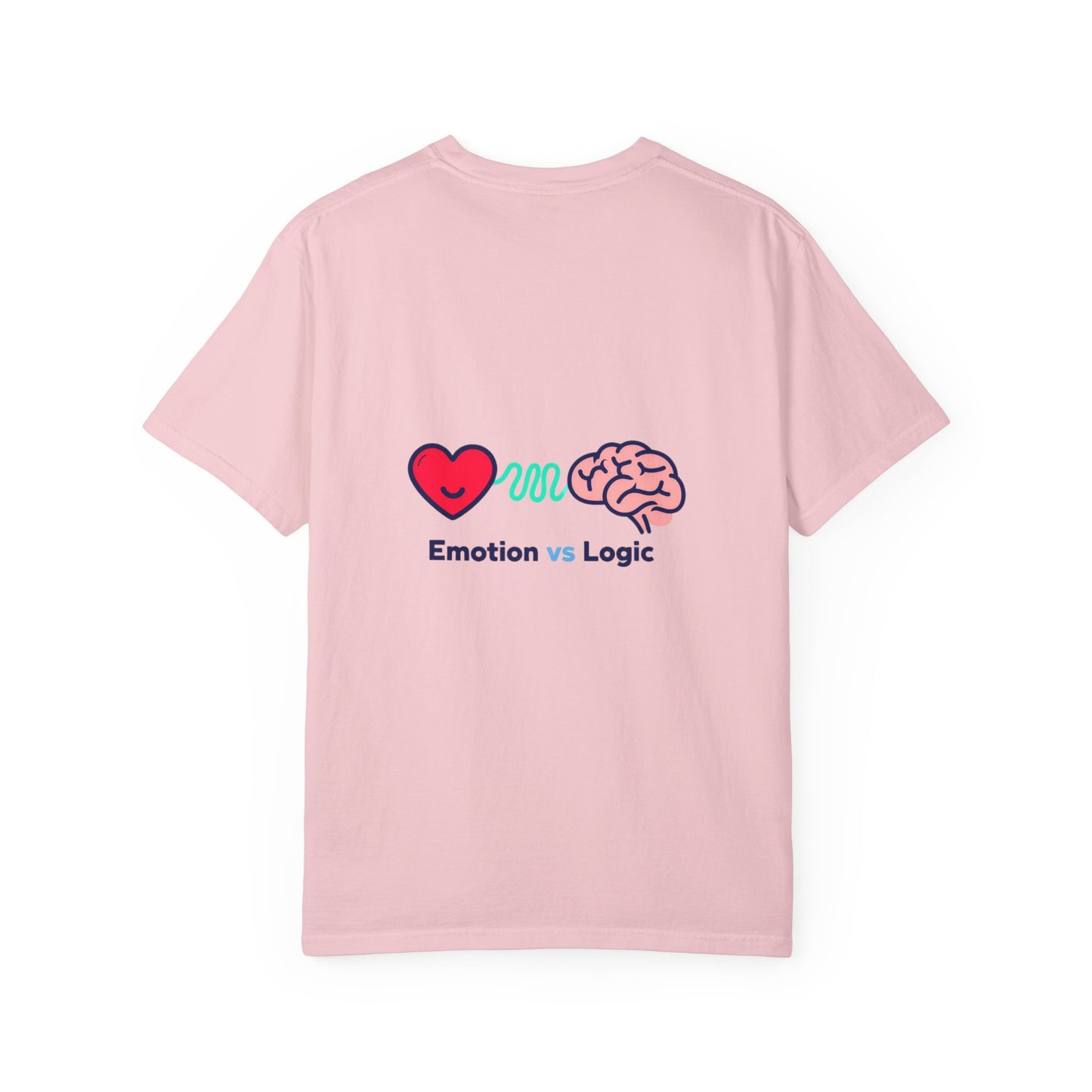 Emotion vs Logic T‑Shirt — “It’s Complicated, U Wouldn’t Understand” Heart & Brain Graphic Tee