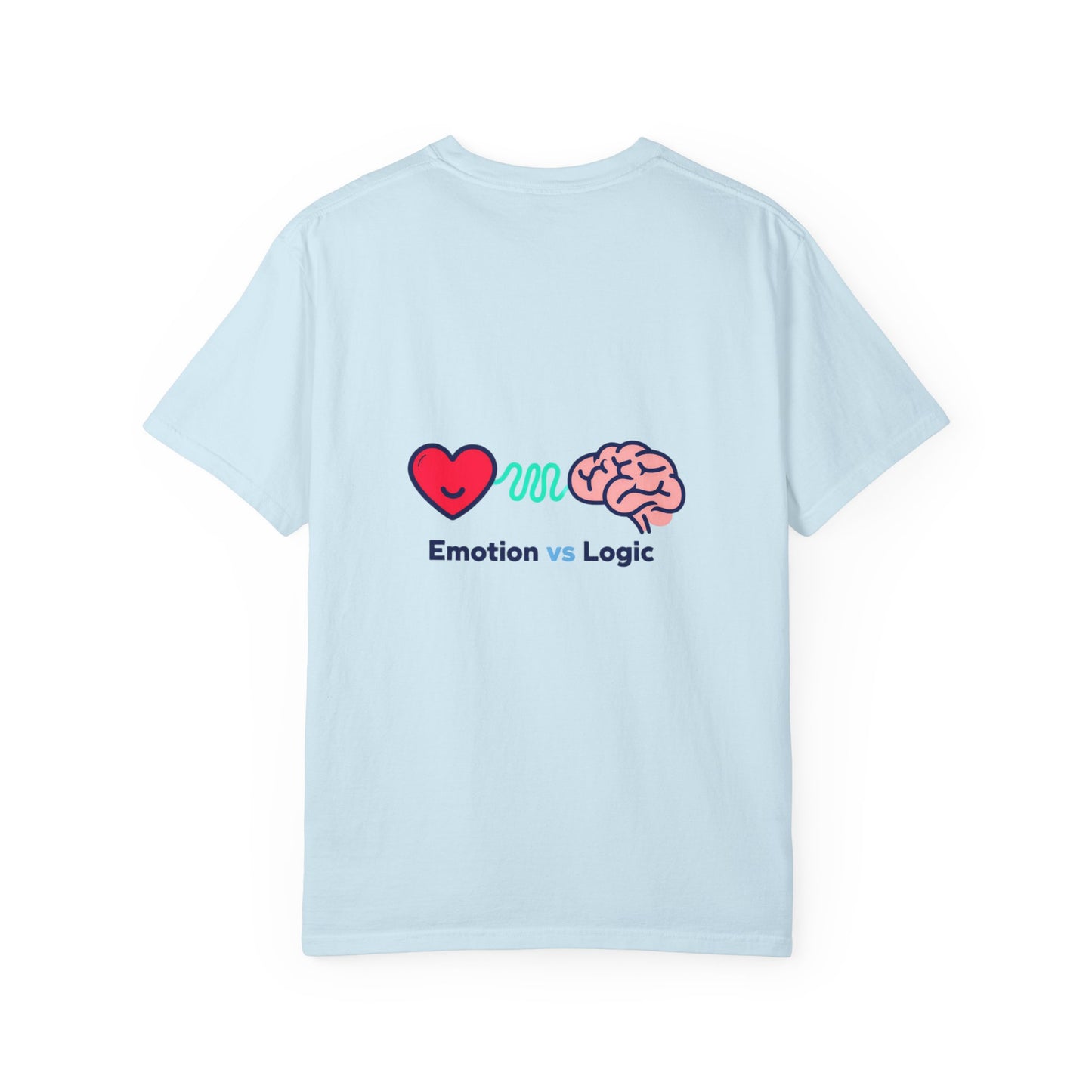Emotion vs Logic T‑Shirt — “It’s Complicated, U Wouldn’t Understand” Heart & Brain Graphic Tee