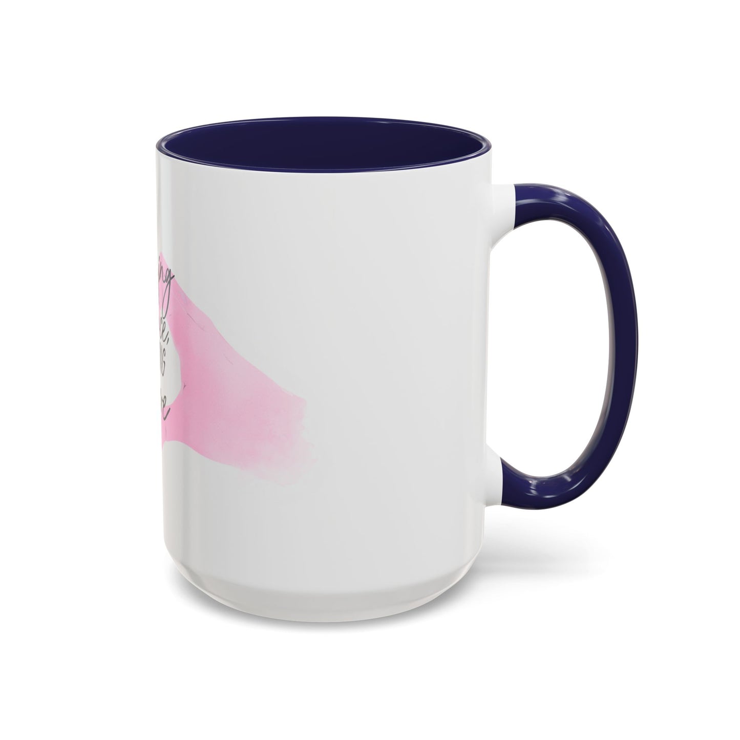 Teaching With Patience, Leading With Love Accent Coffee Mug