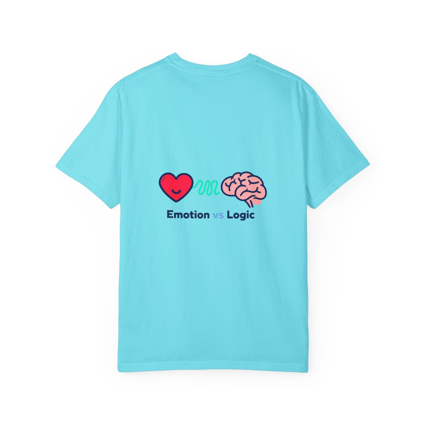 Emotion vs Logic T‑Shirt — “It’s Complicated, U Wouldn’t Understand” Heart & Brain Graphic Tee