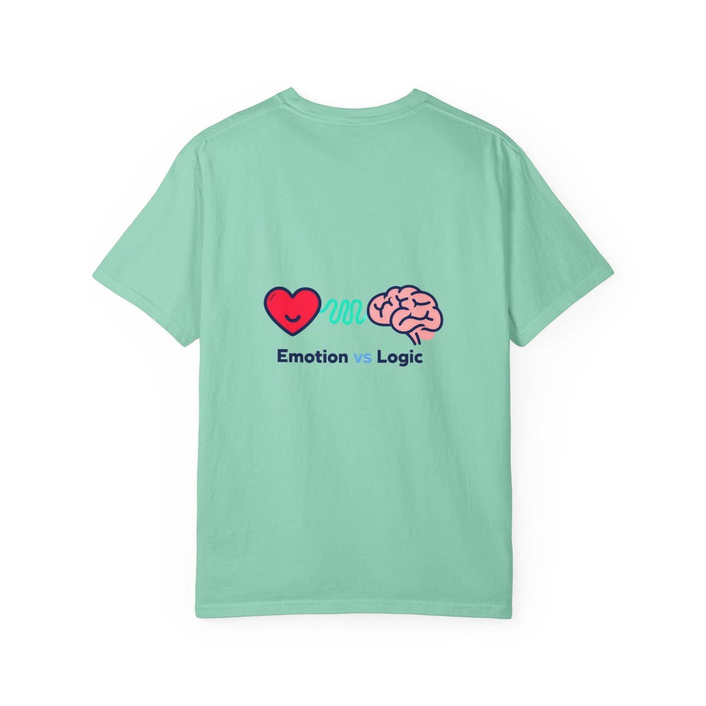 Emotion vs Logic T‑Shirt — “It’s Complicated, U Wouldn’t Understand” Heart & Brain Graphic Tee