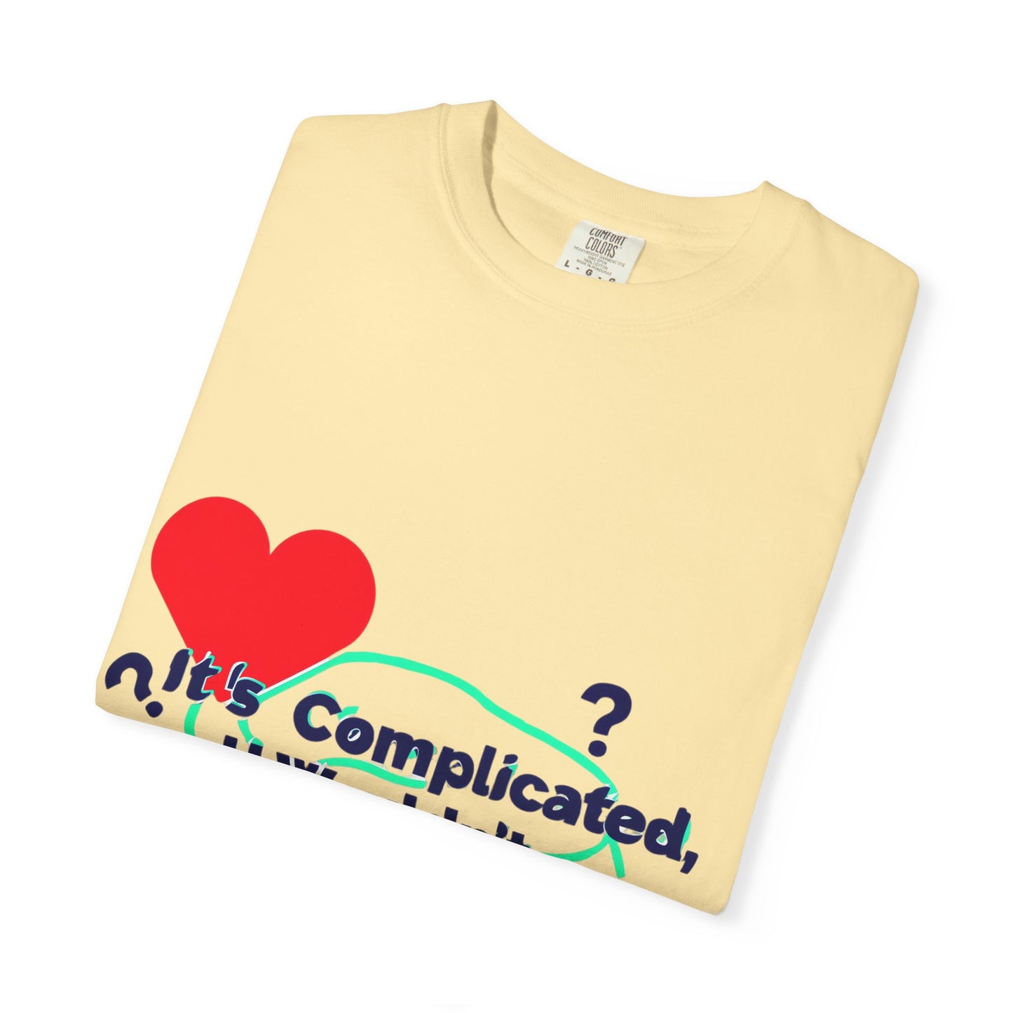 Emotion vs Logic T‑Shirt — “It’s Complicated, U Wouldn’t Understand” Heart & Brain Graphic Tee