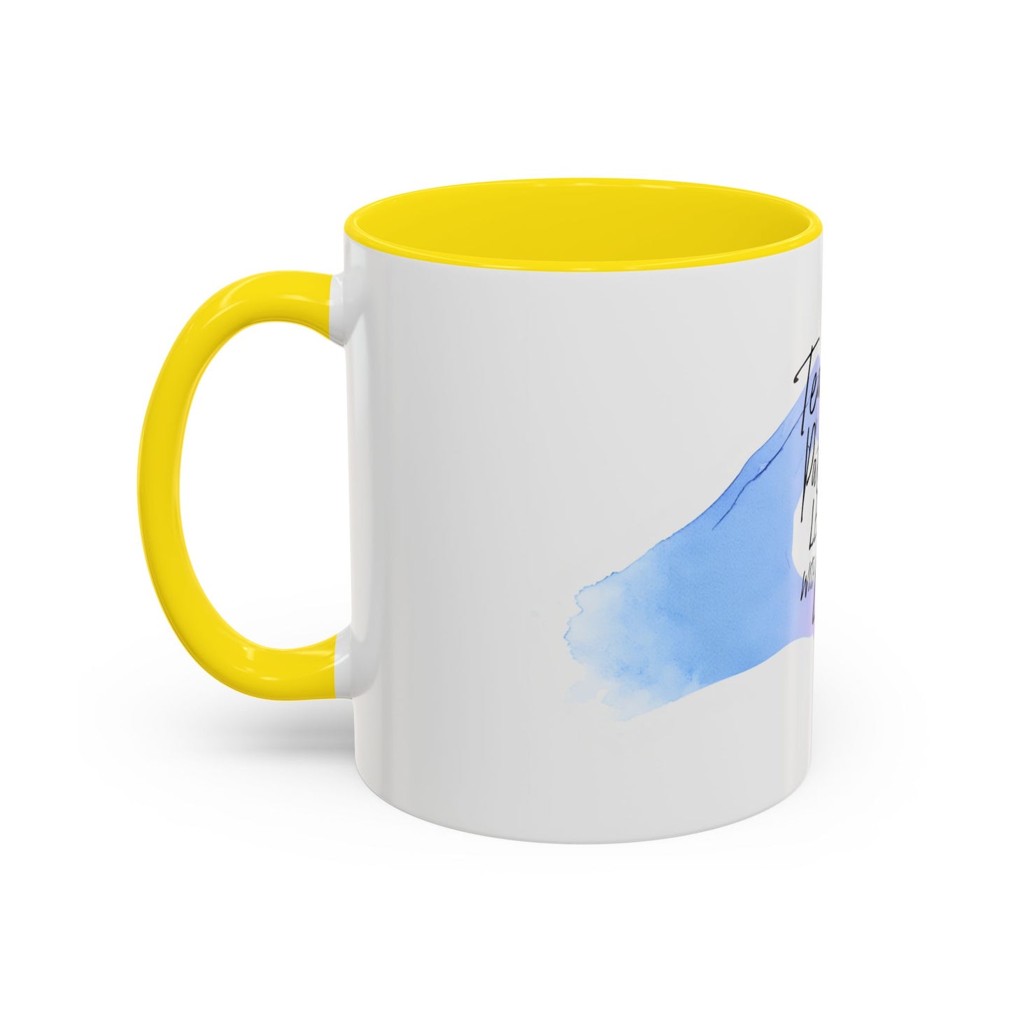 Teaching With Patience, Leading With Love Accent Coffee Mug