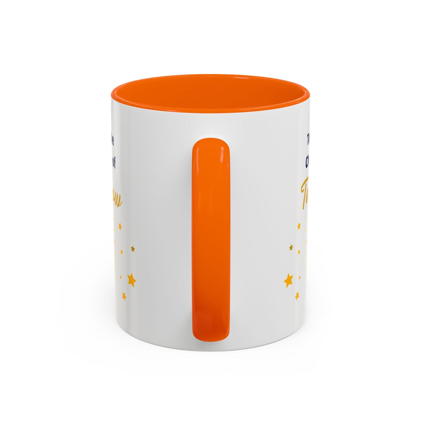 Teaching the Champions of Tomorrow Accent Coffee Mug – Teacher Appreciation 11/15oz