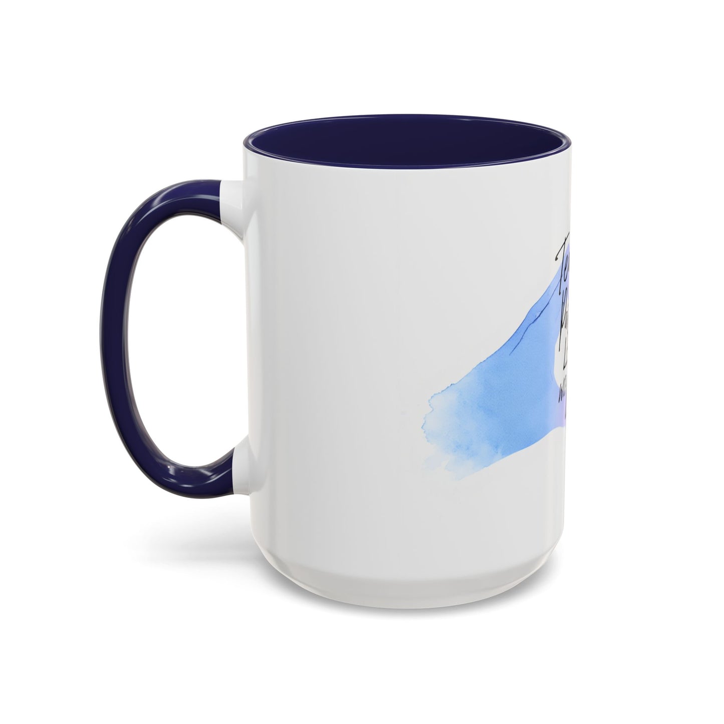 Teaching With Patience, Leading With Love Accent Coffee Mug