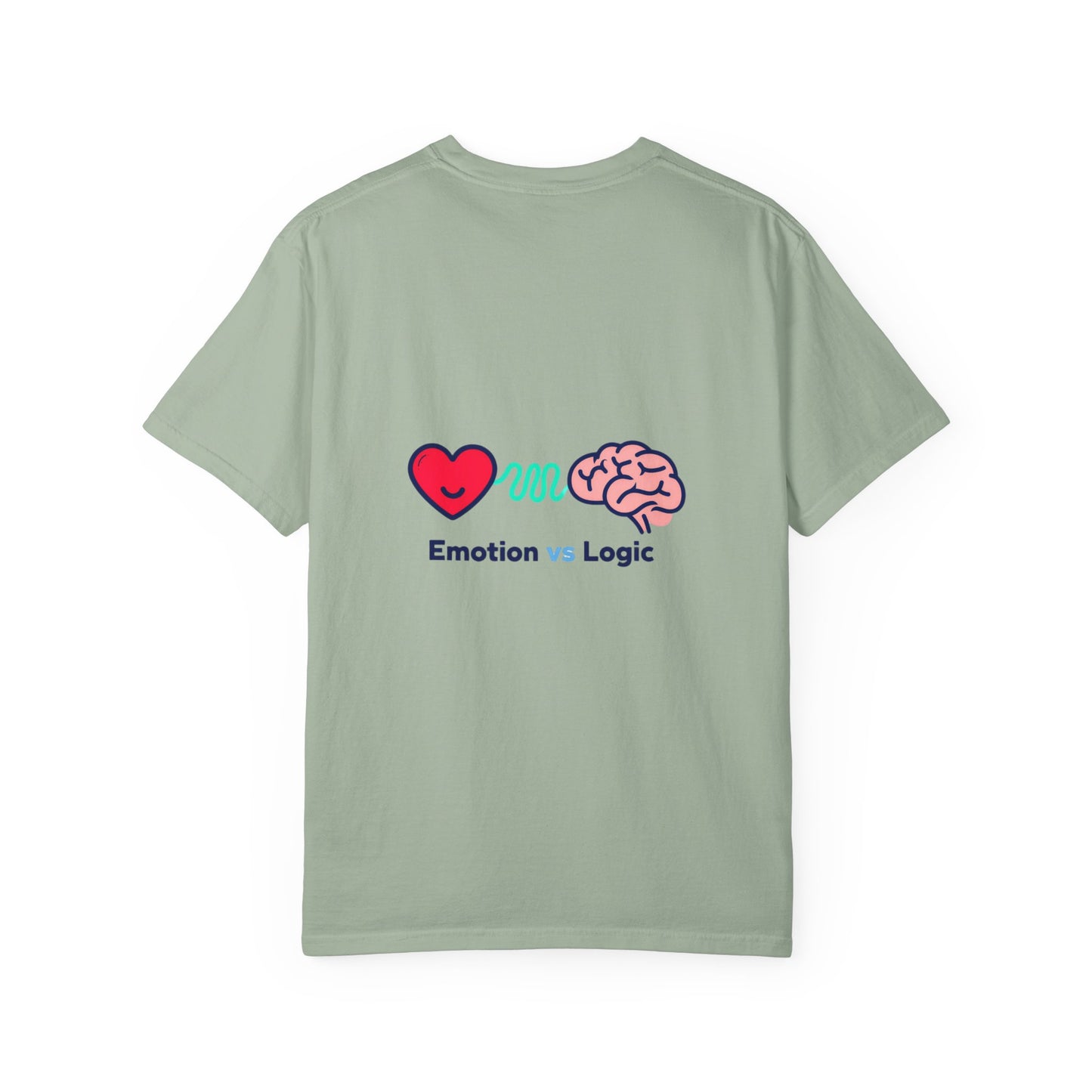 Emotion vs Logic T‑Shirt — “It’s Complicated, U Wouldn’t Understand” Heart & Brain Graphic Tee