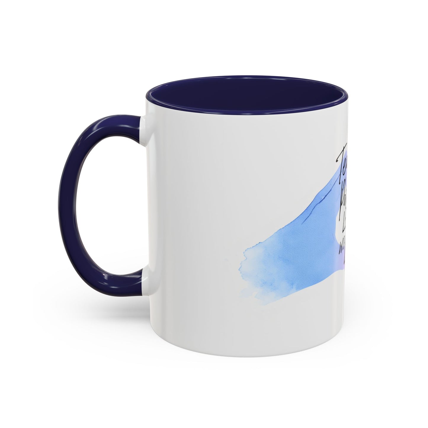 Teaching With Patience, Leading With Love Accent Coffee Mug