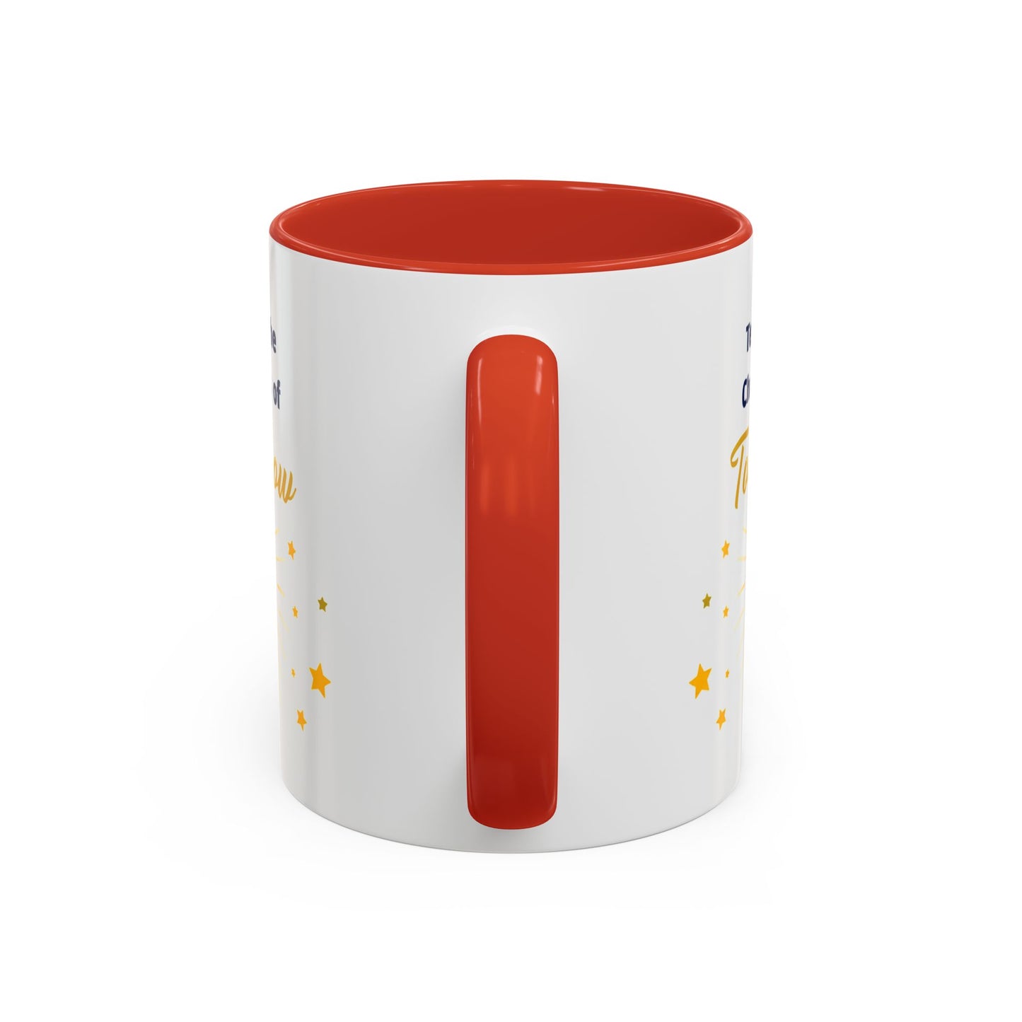 Teaching the Champions of Tomorrow Accent Coffee Mug – Teacher Appreciation 11/15oz
