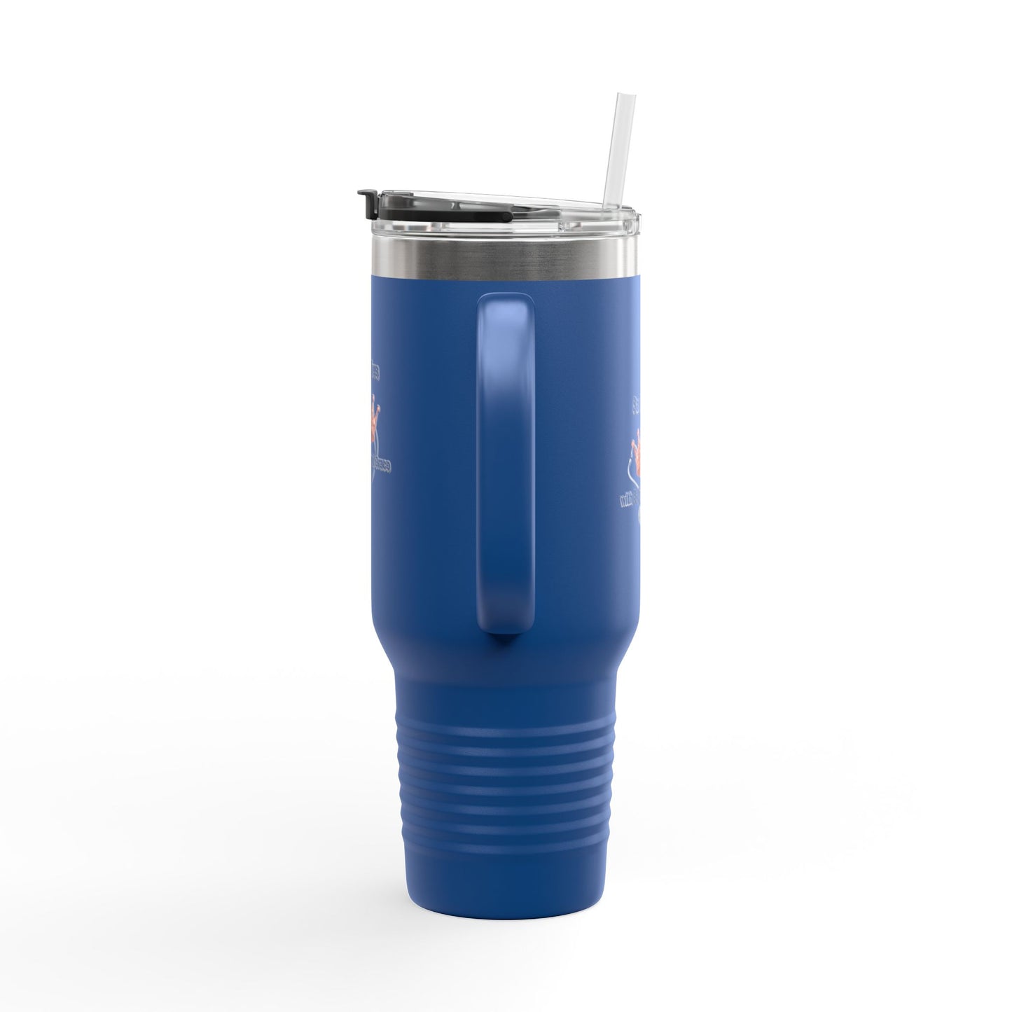 Travel Mug — “Saving Lives One Caffeine Boost at a Time” 40oz Insulated Tumbler