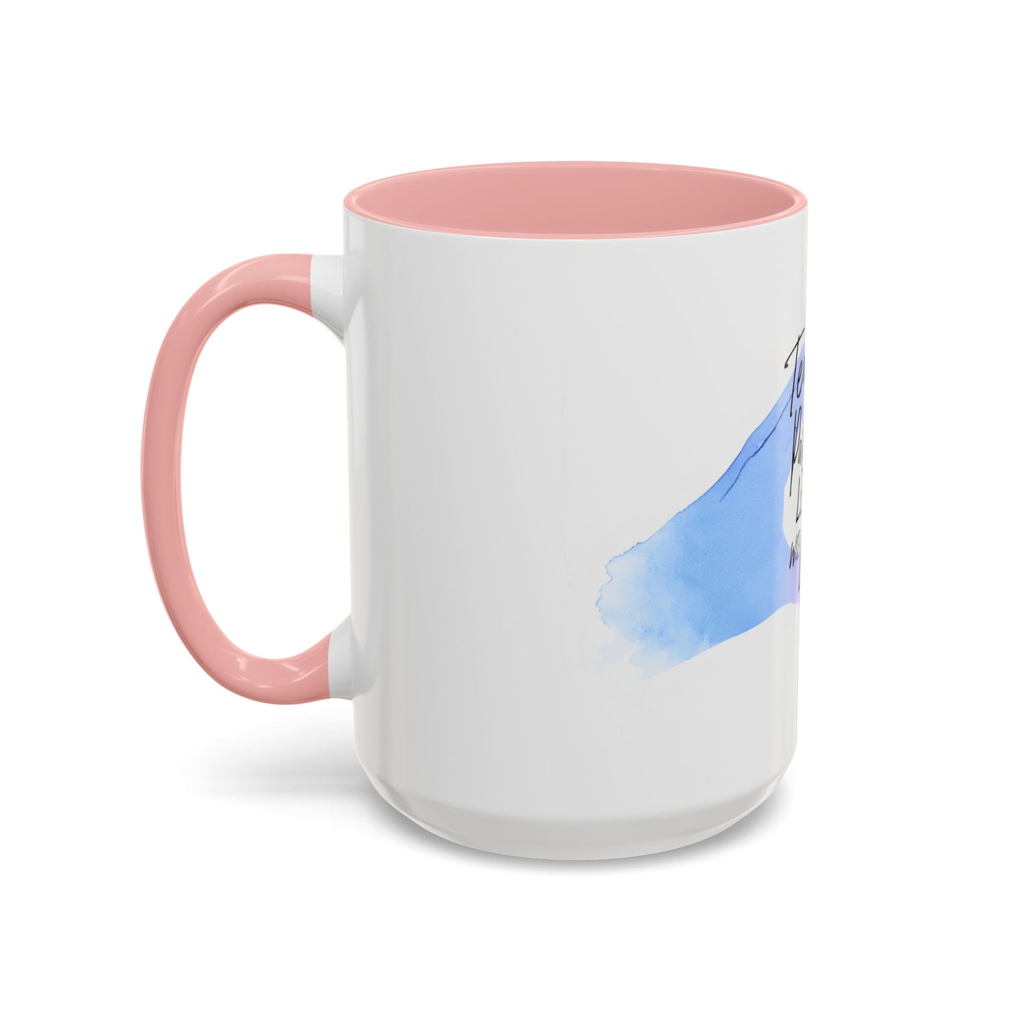 Teaching With Patience, Leading With Love Accent Coffee Mug