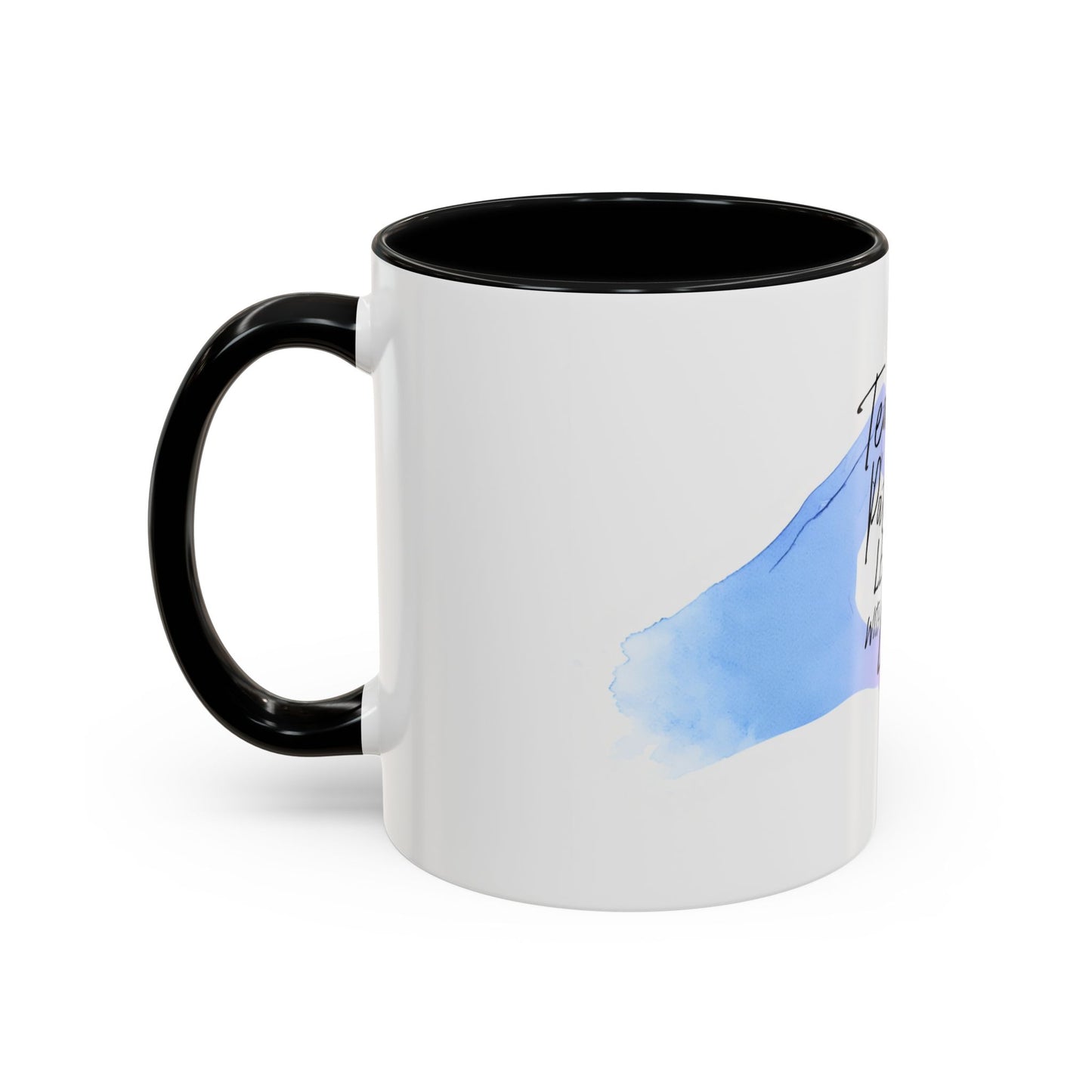 Teaching With Patience, Leading With Love Accent Coffee Mug