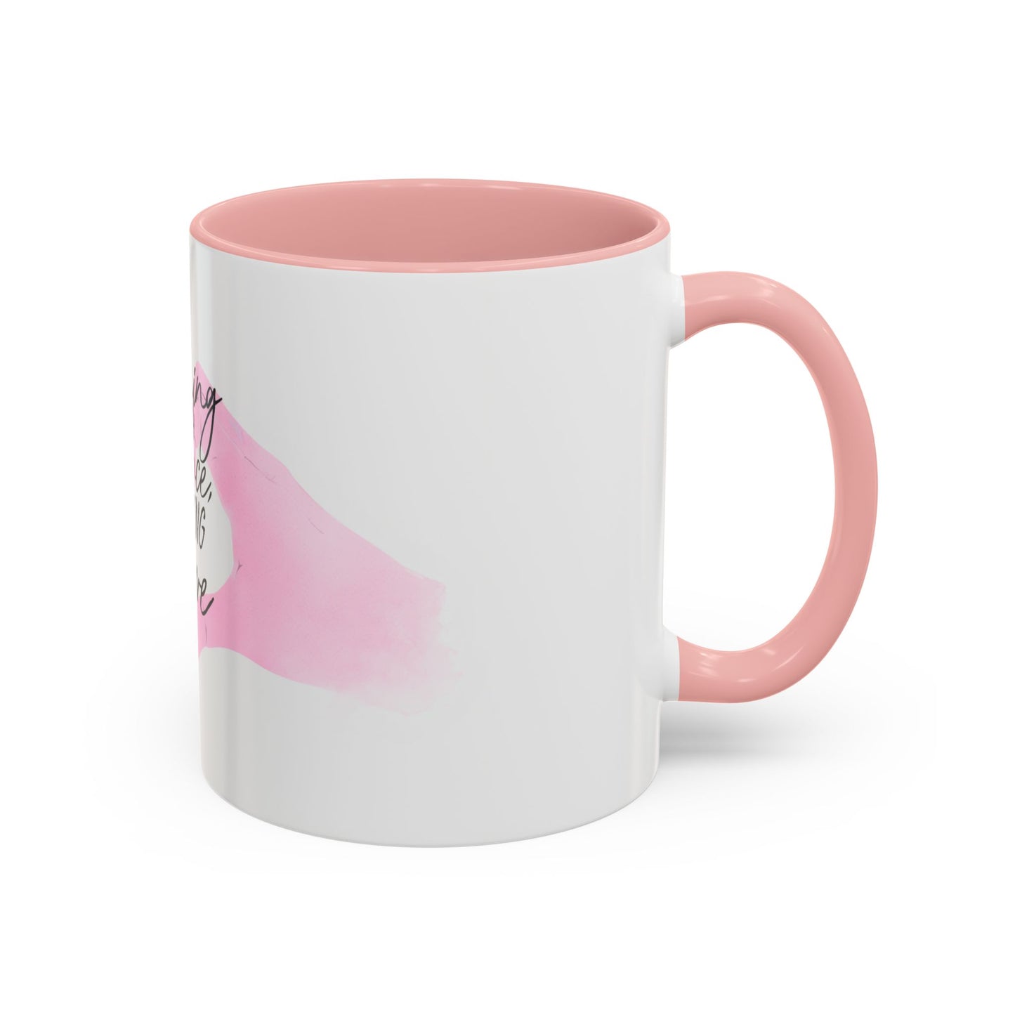 Teaching With Patience, Leading With Love Accent Coffee Mug