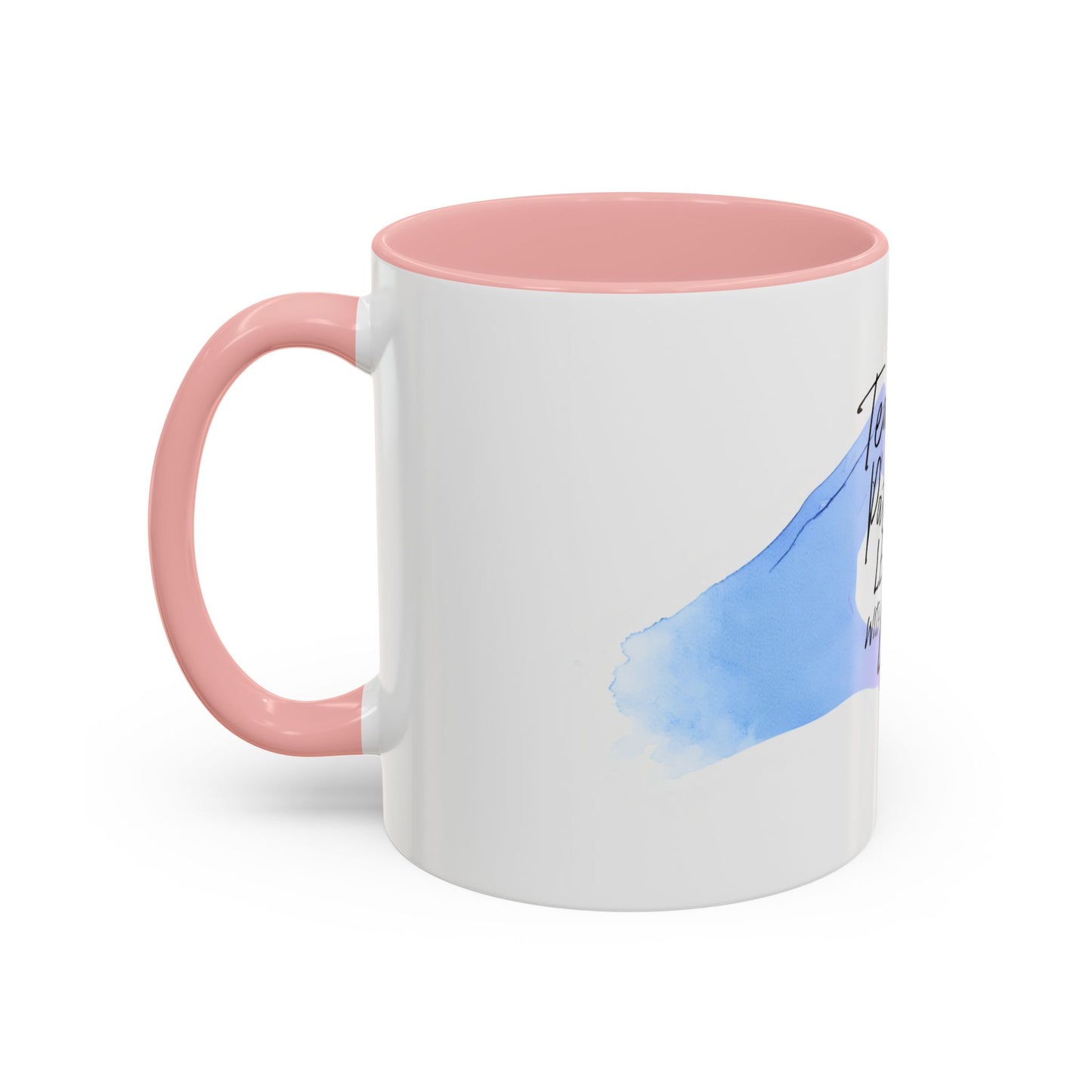Teaching With Patience, Leading With Love Accent Coffee Mug