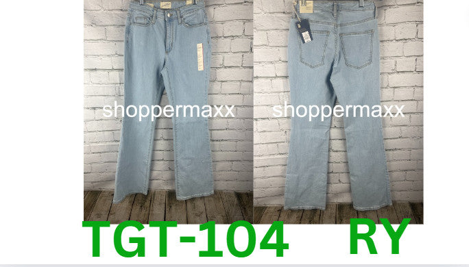 Women's High-Rise Flare Jeans - Universal Thread, Light Blue, SIZE 4