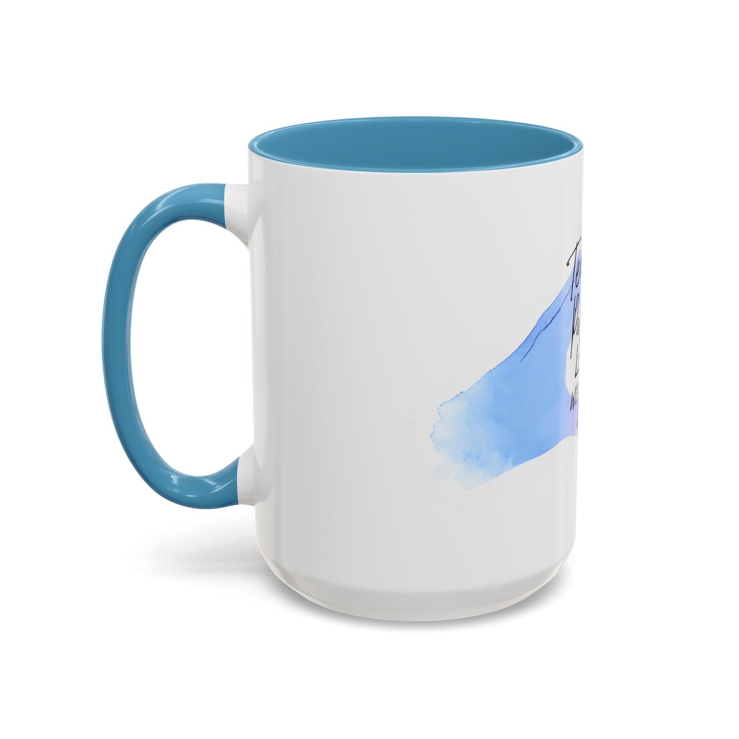 Teaching With Patience, Leading With Love Accent Coffee Mug