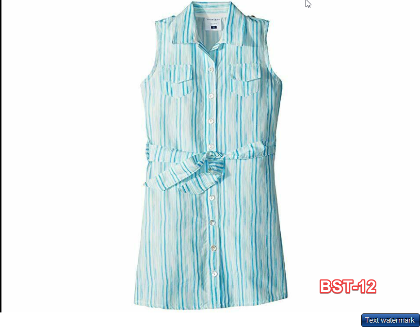 Toobydoo Printed Shirt Dress - Toddlers Size 2Y - Blue NEW